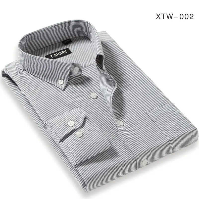 High Quality StripeLong Sleeve Shirt #XTWXX