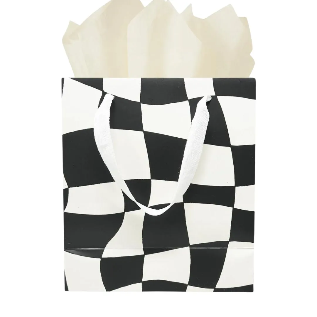 IDL* Warped Checker Bag