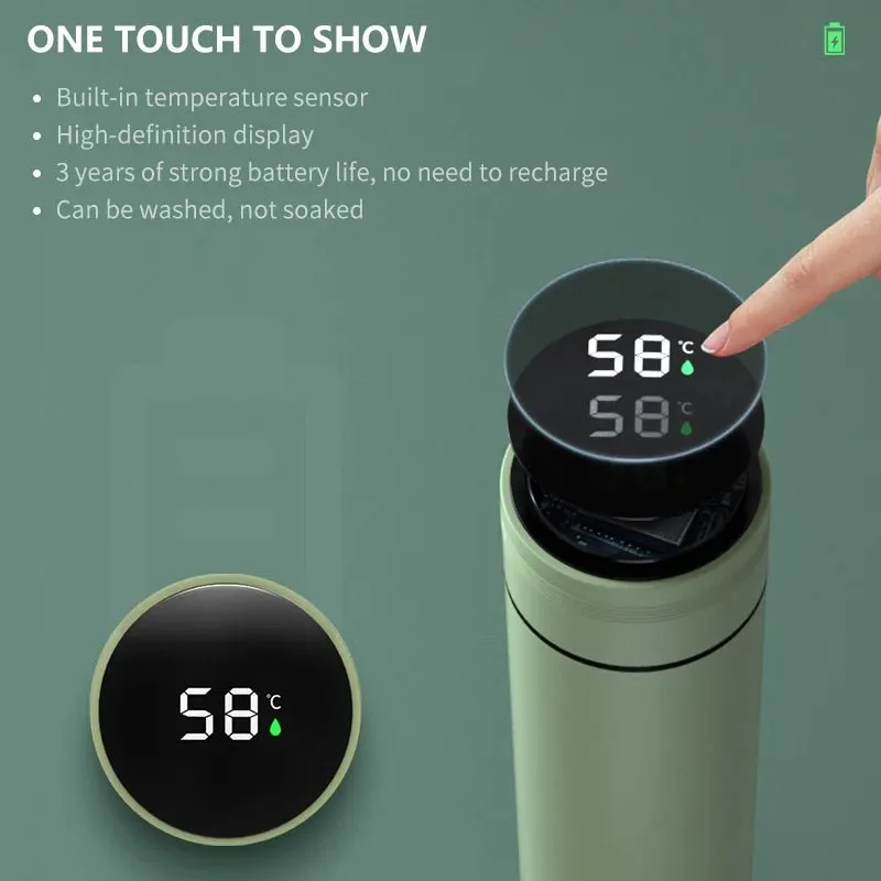 Intelligent Stainless Steel Water Bottle