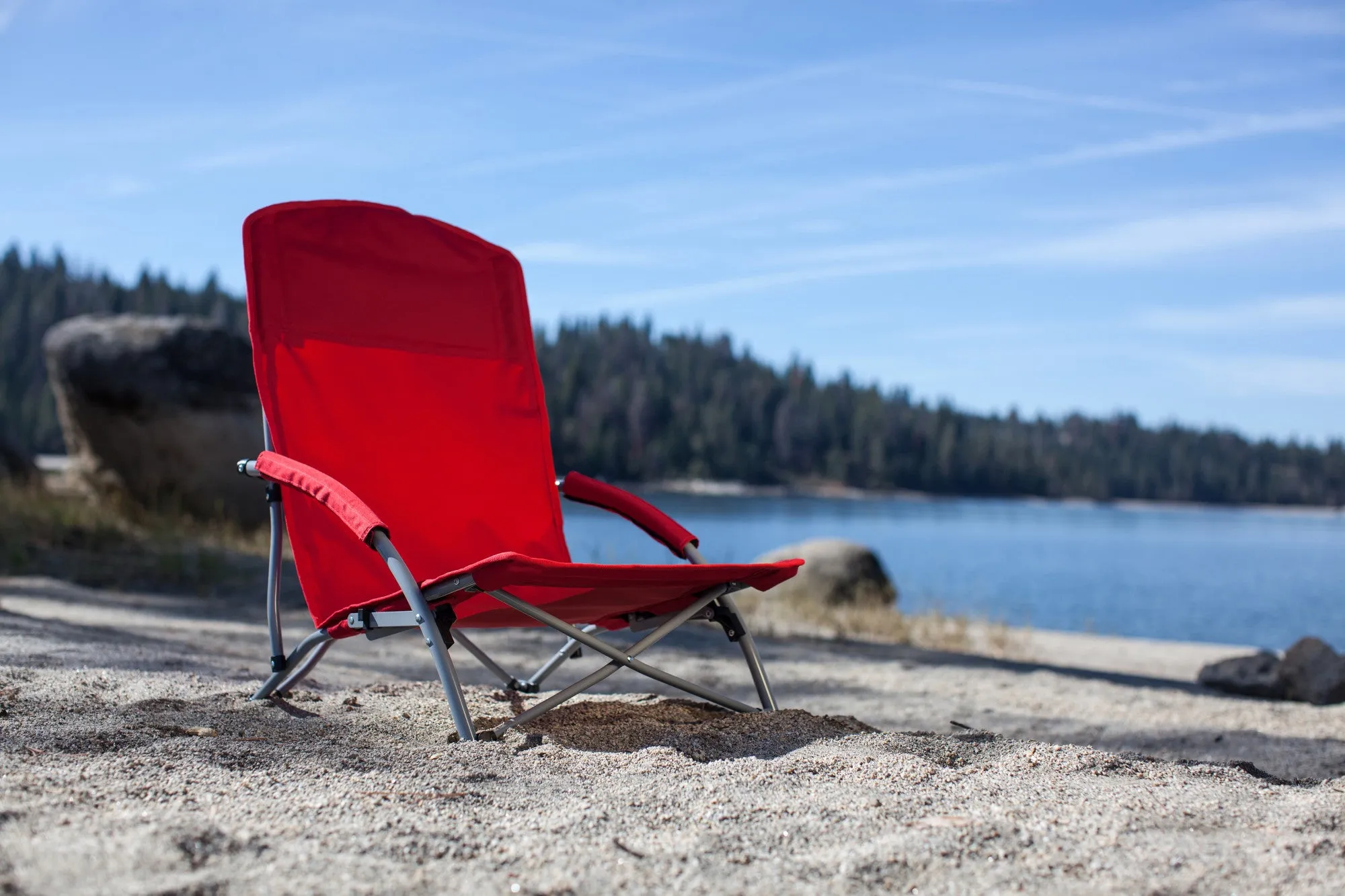 Kansas Jayhawks - Tranquility Beach Chair with Carry Bag