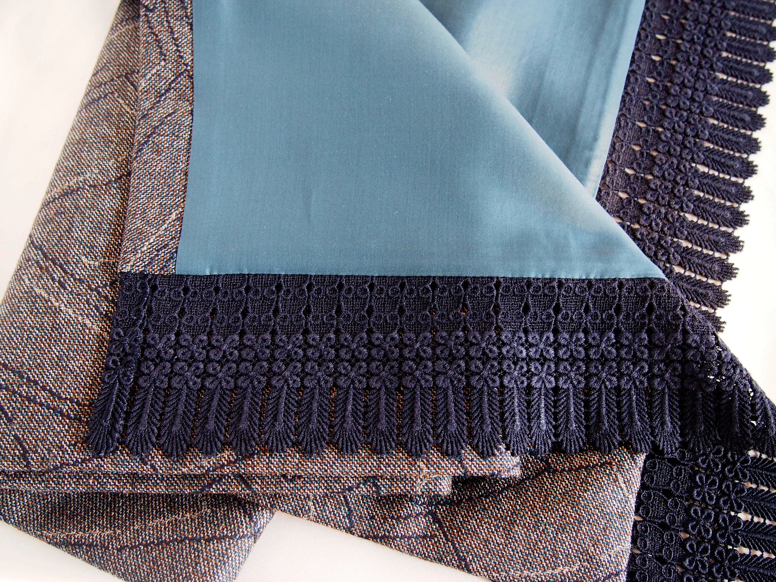 Kimono shawl - wool mix