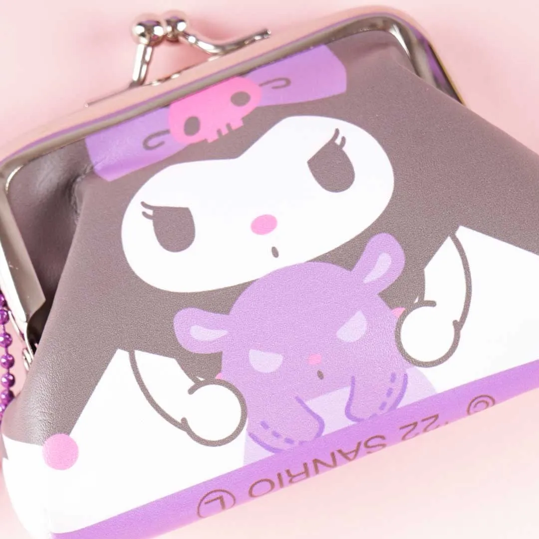 Kuromi Friend Hug Clasp Coin Purse