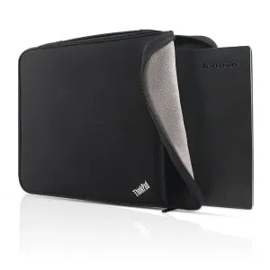 Lenovo Carrying Case Sleeve for 14" Notebook, Black, Dust Resistant Interior, Scratch Resistant Interior, Shock Resistant Interior, Scrape Resistant Interior, Hand Grip