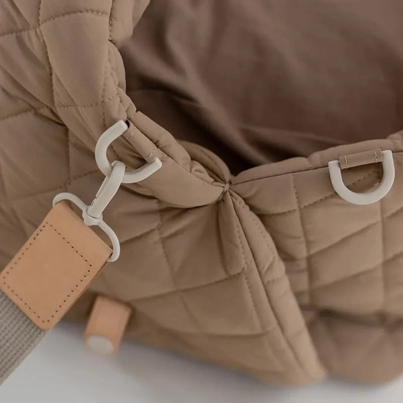 Luxury Pet Dog Carrier Bag | Cat Tote Bag | Travel Safety Dog Car Seat | Detachable Pet Bed Nest | Dog Accessories | Pet Booster