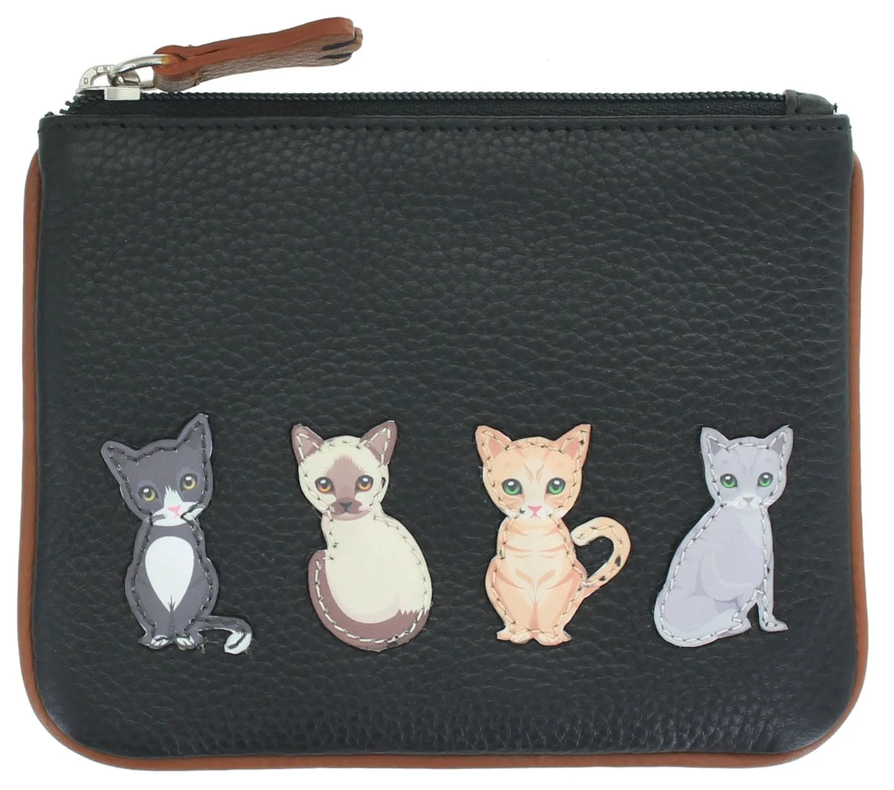 Mala Leather Best Friends Collection Leather Coin Purse RFID Blocking 4228_65