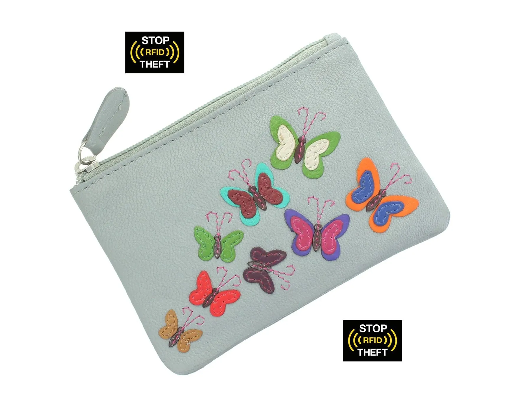Mala Leather HARPER Collection Leather Coin Purse - RFID Protection 4170_9