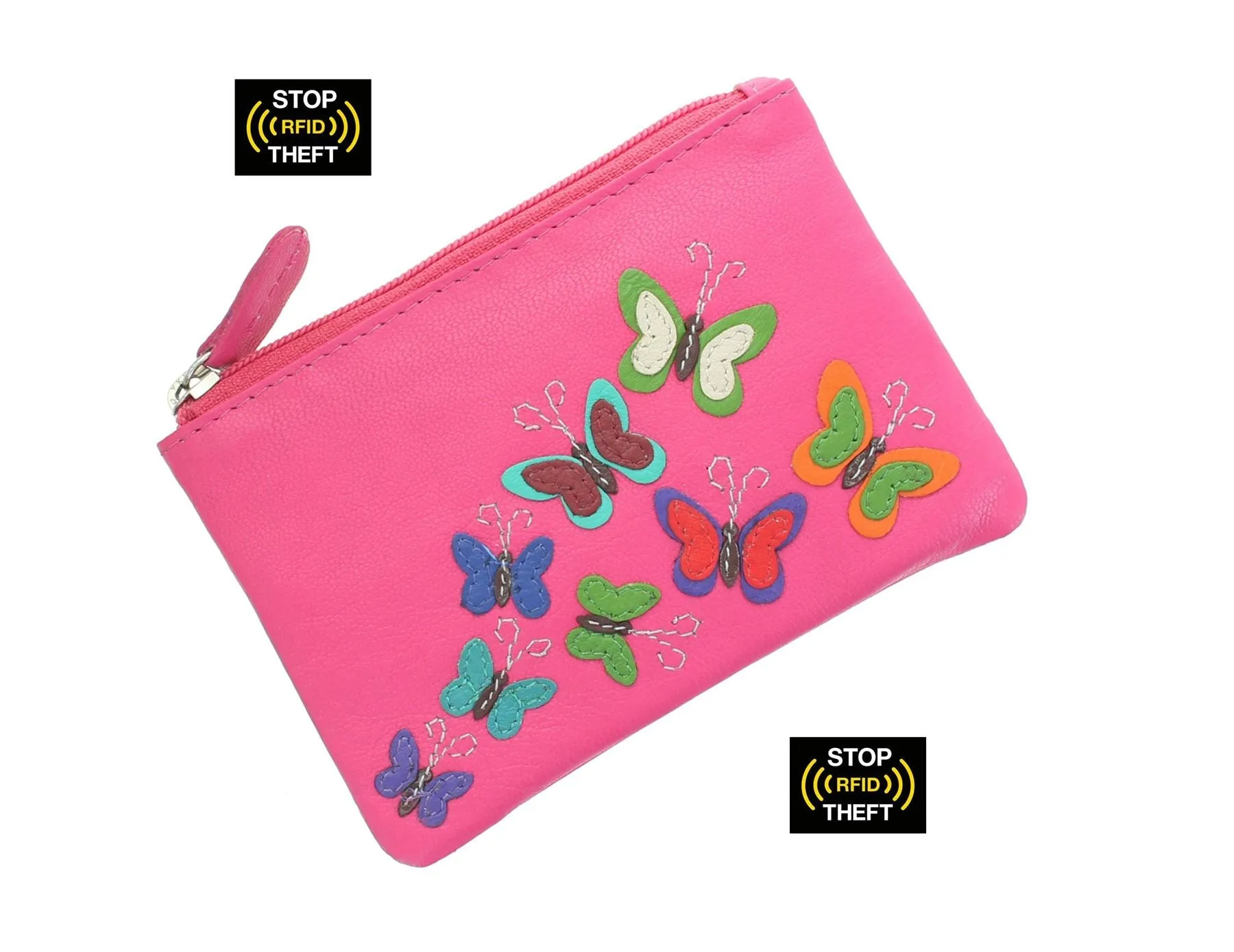 Mala Leather HARPER Collection Leather Coin Purse - RFID Protection 4170_9