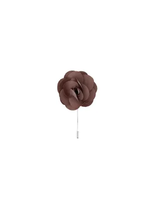 Mauve Satin Lapel Pin