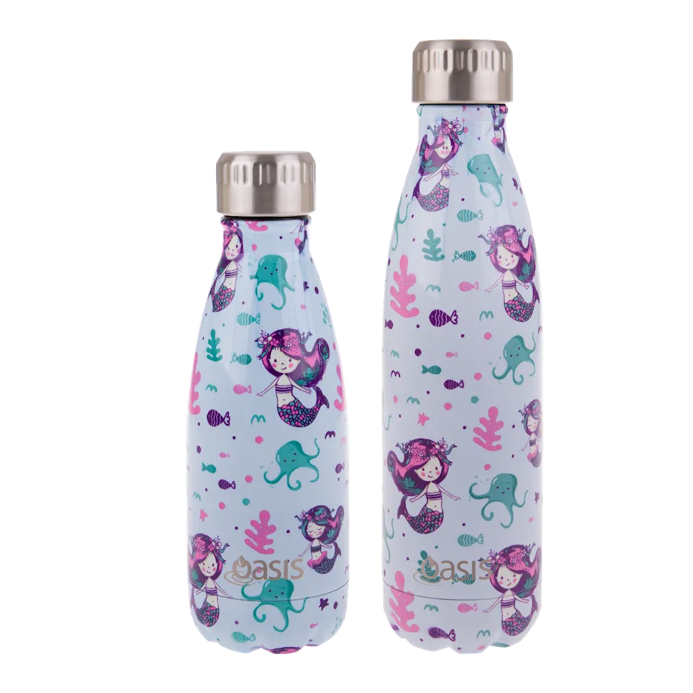 Mermaids Personalised Drink Bottle