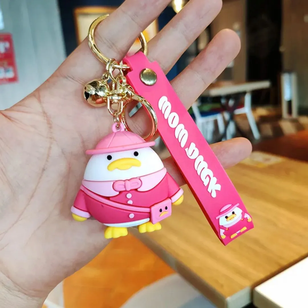 Mom Duck Keychain - 3D keychain