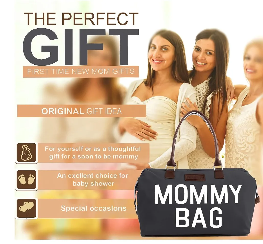 Mommy Diaper Bag for Hospital & Travel,Baby Care  (GREY)