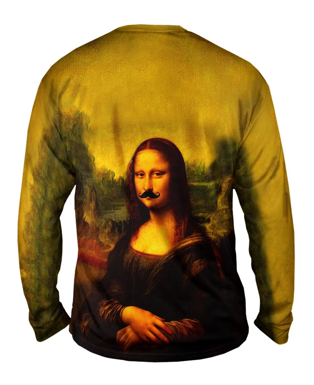 Moustache Hipster Da Vinci Mona Lisa