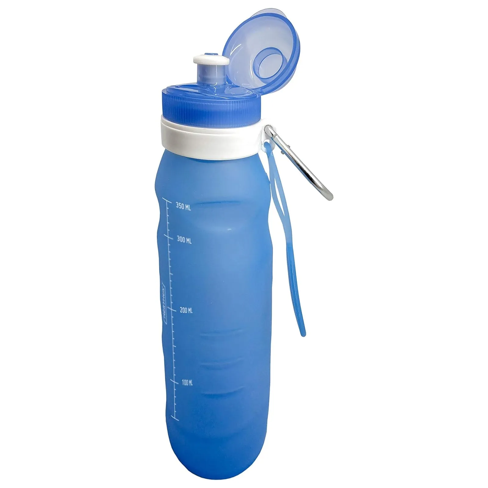 Nerthus Foldable Silicone Water Bottle With Snap Clip