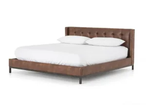 NEWHALL KING BED, VINTAGE TOBACCO