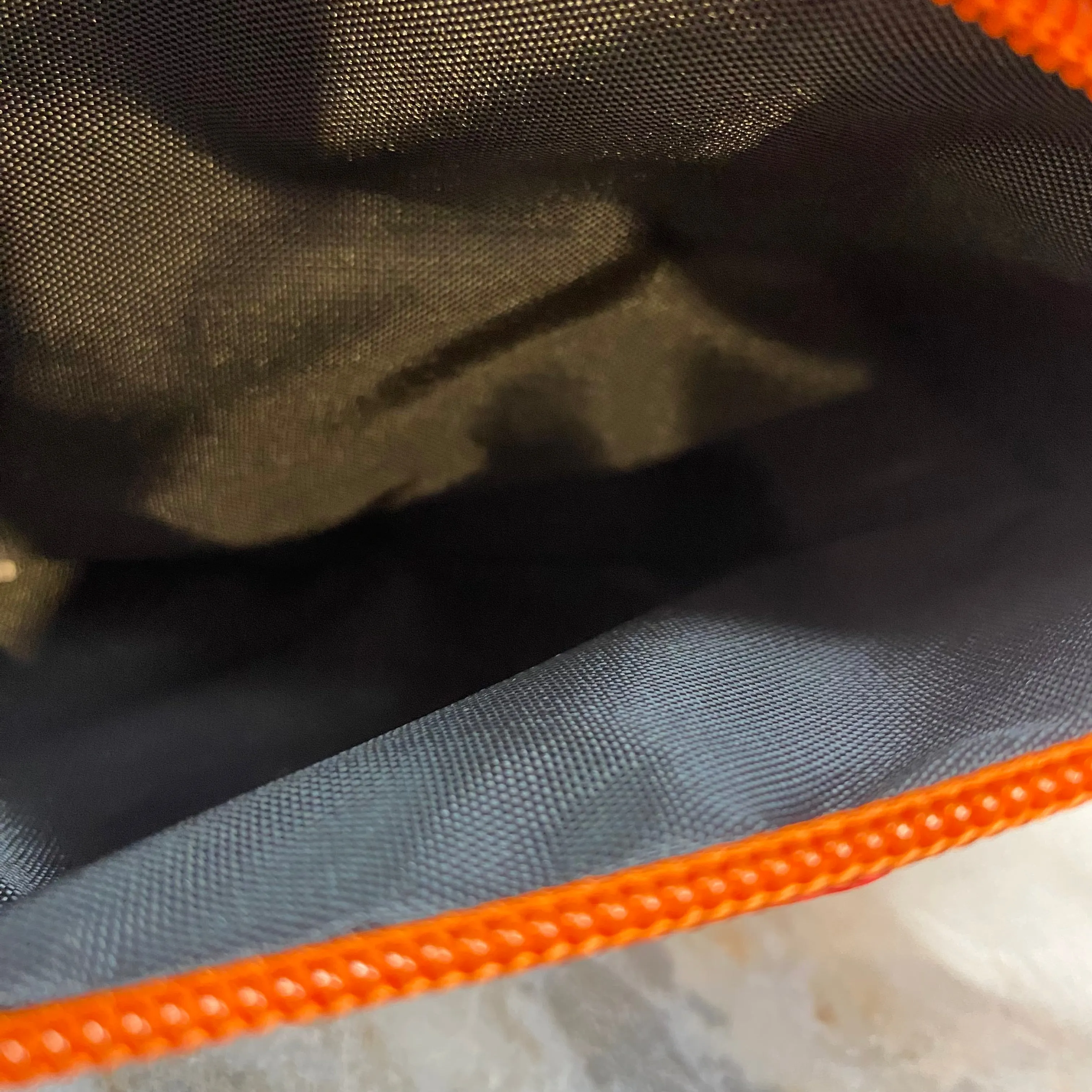 Nylon Belt Bag - Crossbody   Fanny - Floral Orange