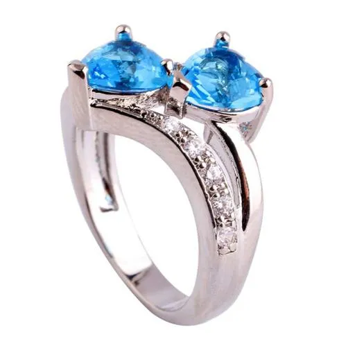 Ocean Love Topaz Ring