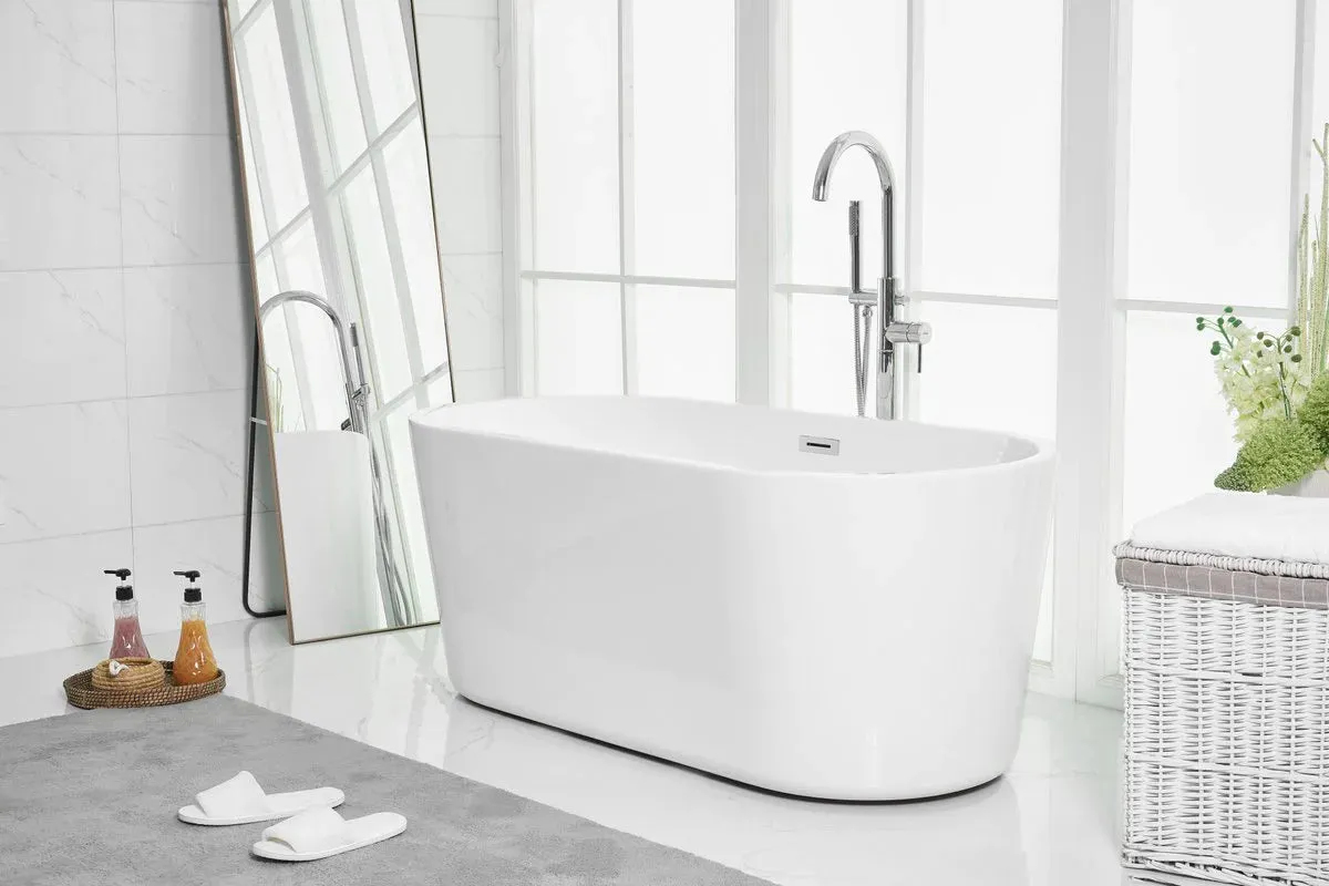 Odette 59" Soaking Roll Top Bathtub