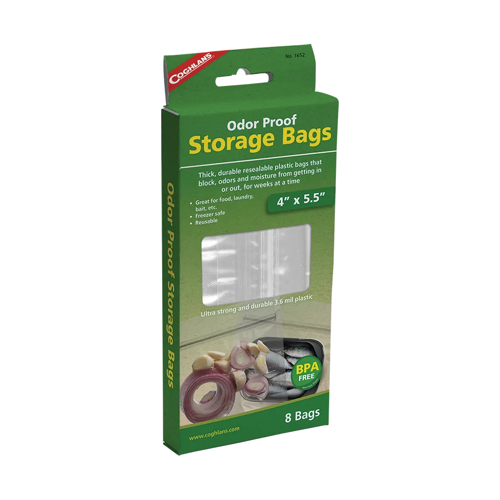 Odor Proof Storage Bags 6X6.5