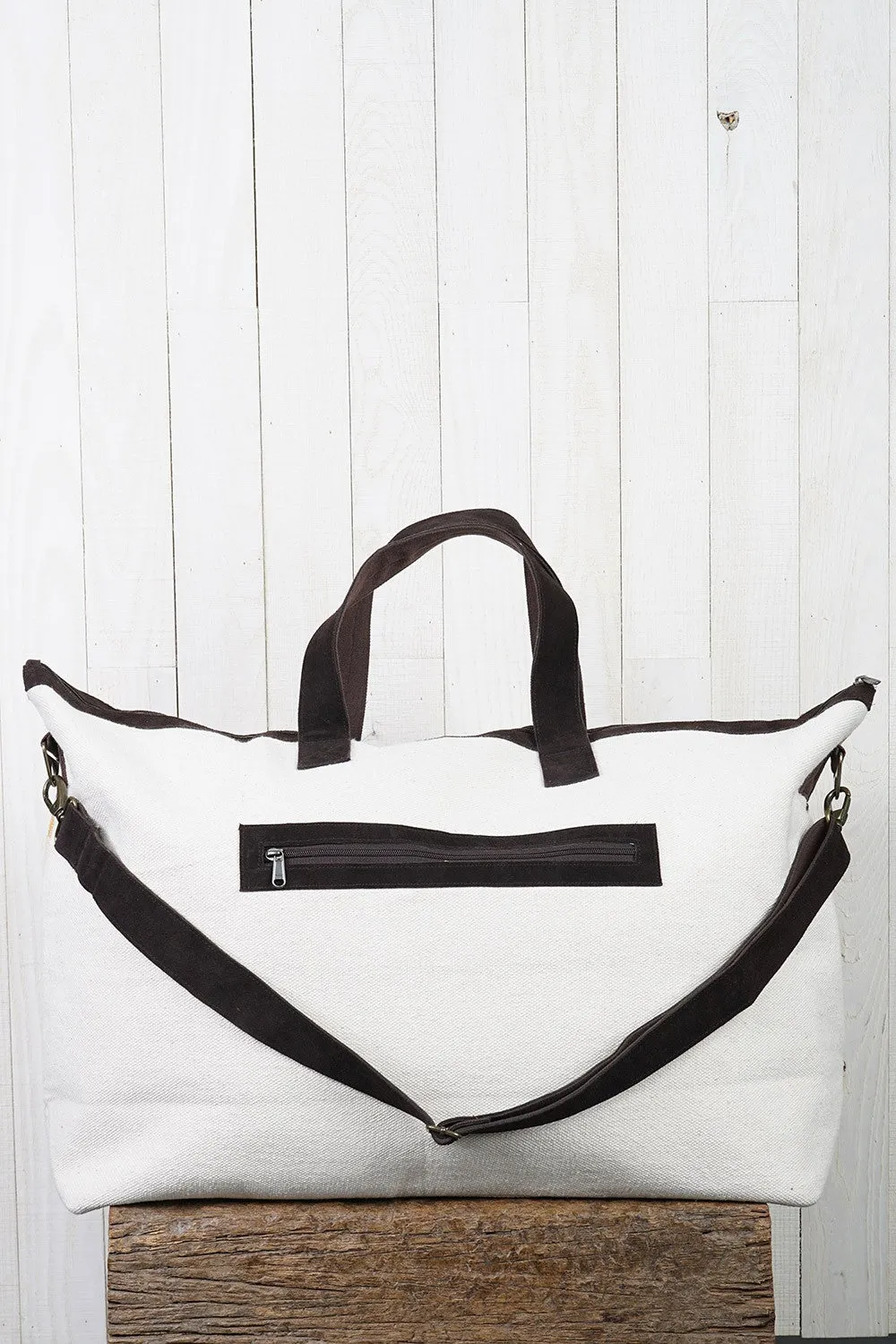 Patchwork Getaway Bag