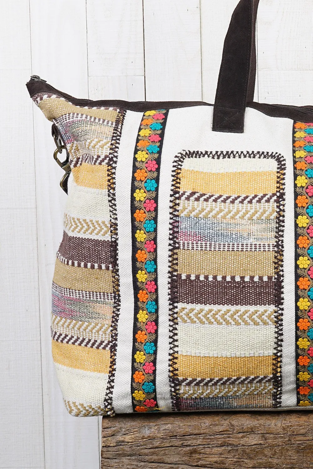 Patchwork Getaway Bag
