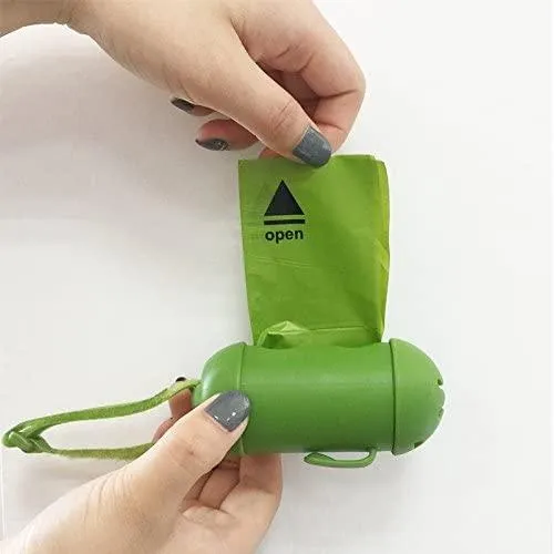 PET N PET Dog Poop Bags Earth-Friendly 180 Counts 10 Rolls Doggie Waste Bags Green Carrier Bags