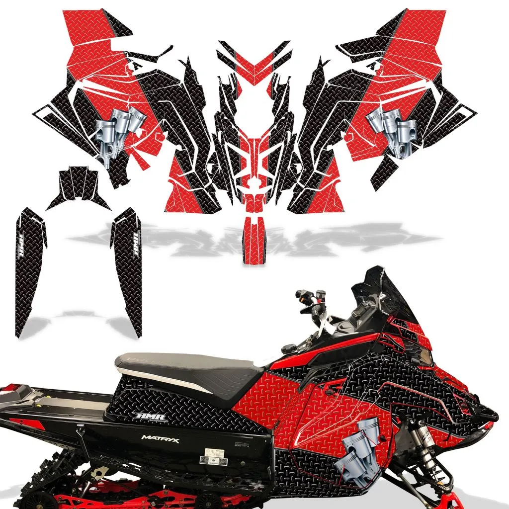 Polaris Matryx / Indy / Assault 2020 Sled Snowmobile Graphics Decal Kit