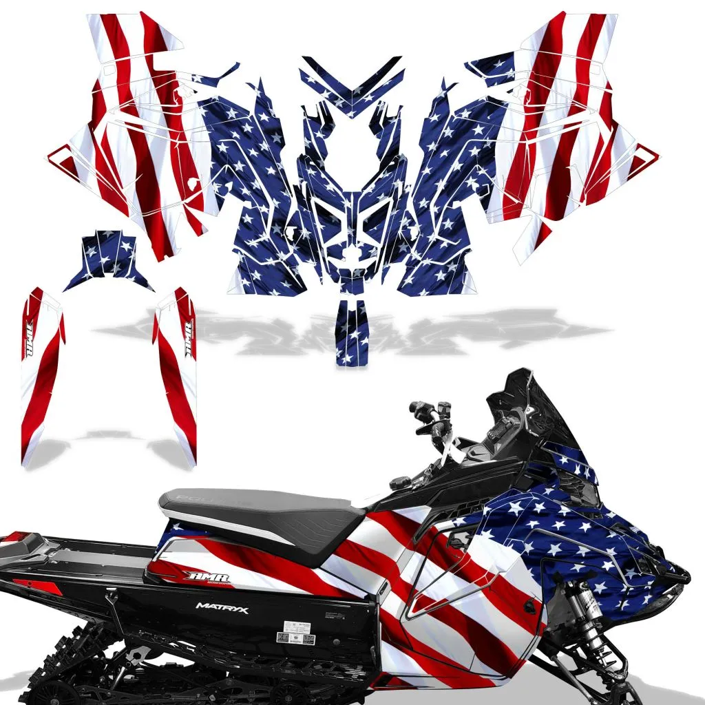 Polaris Matryx / Indy / Assault 2020 Sled Snowmobile Graphics Decal Kit