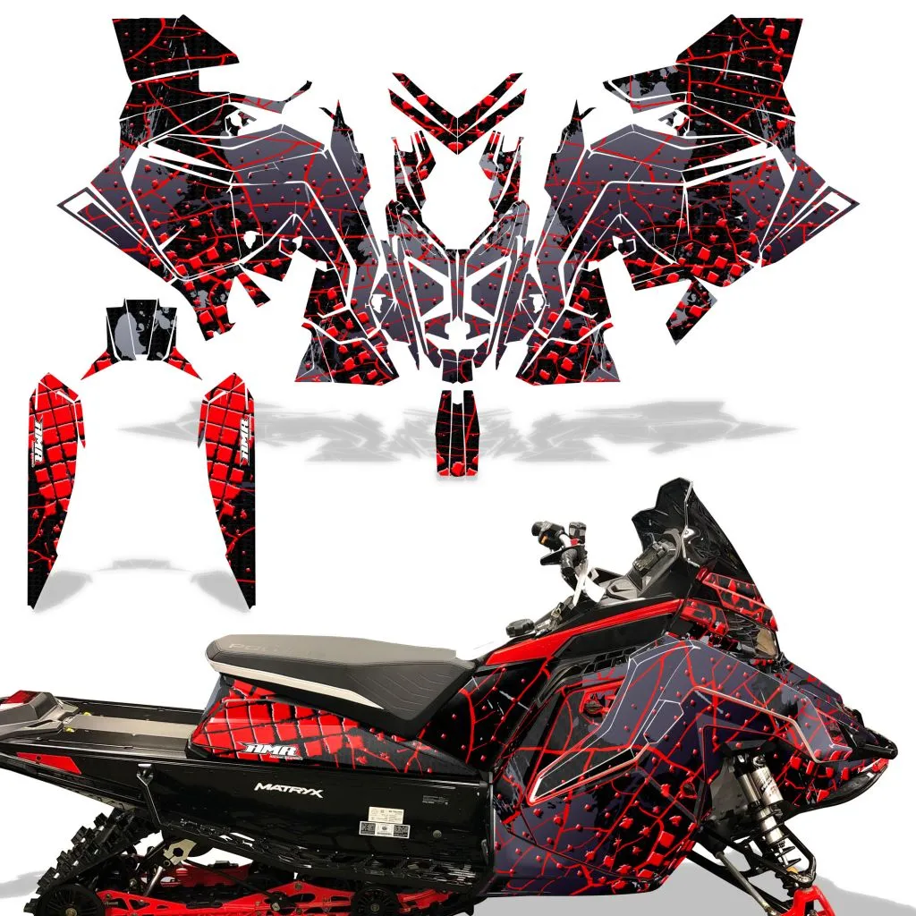 Polaris Matryx / Indy / Assault 2020 Sled Snowmobile Graphics Decal Kit