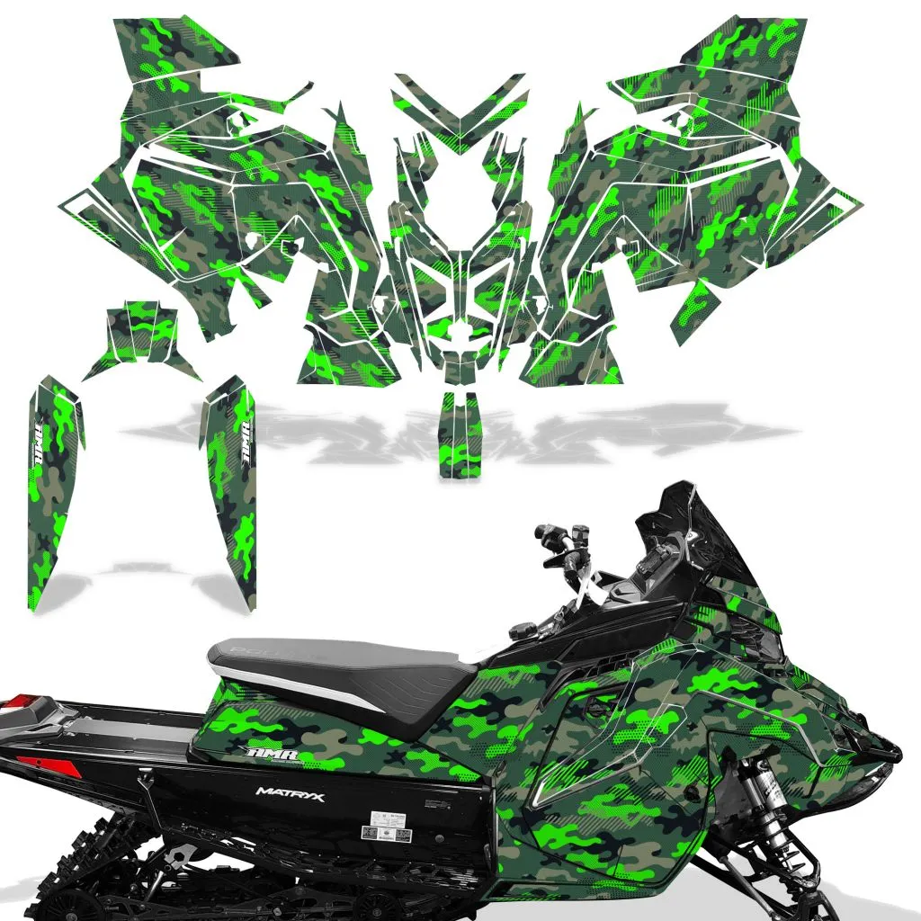 Polaris Matryx / Indy / Assault 2020 Sled Snowmobile Graphics Decal Kit