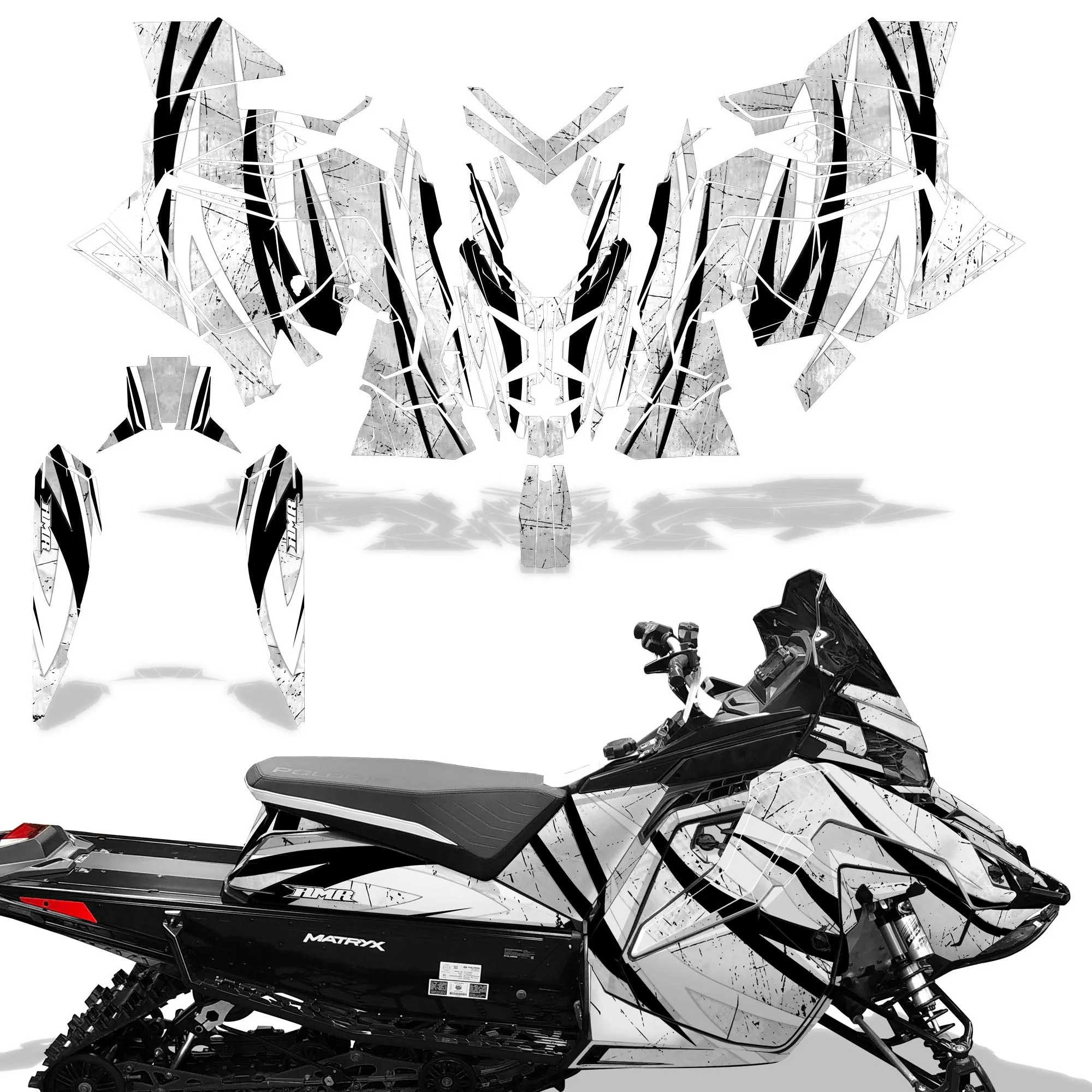 Polaris Matryx / Indy / Assault 2020 Sled Snowmobile Graphics Decal Kit