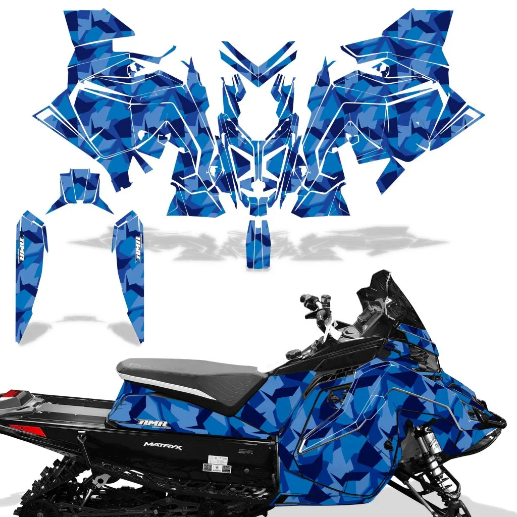 Polaris Matryx / Indy / Assault 2020 Sled Snowmobile Graphics Decal Kit