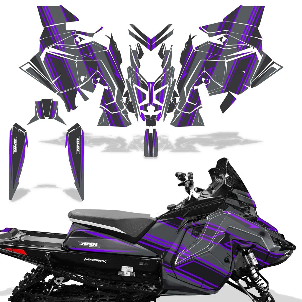 Polaris Matryx / Indy / Assault 2020 Sled Snowmobile Graphics Decal Kit