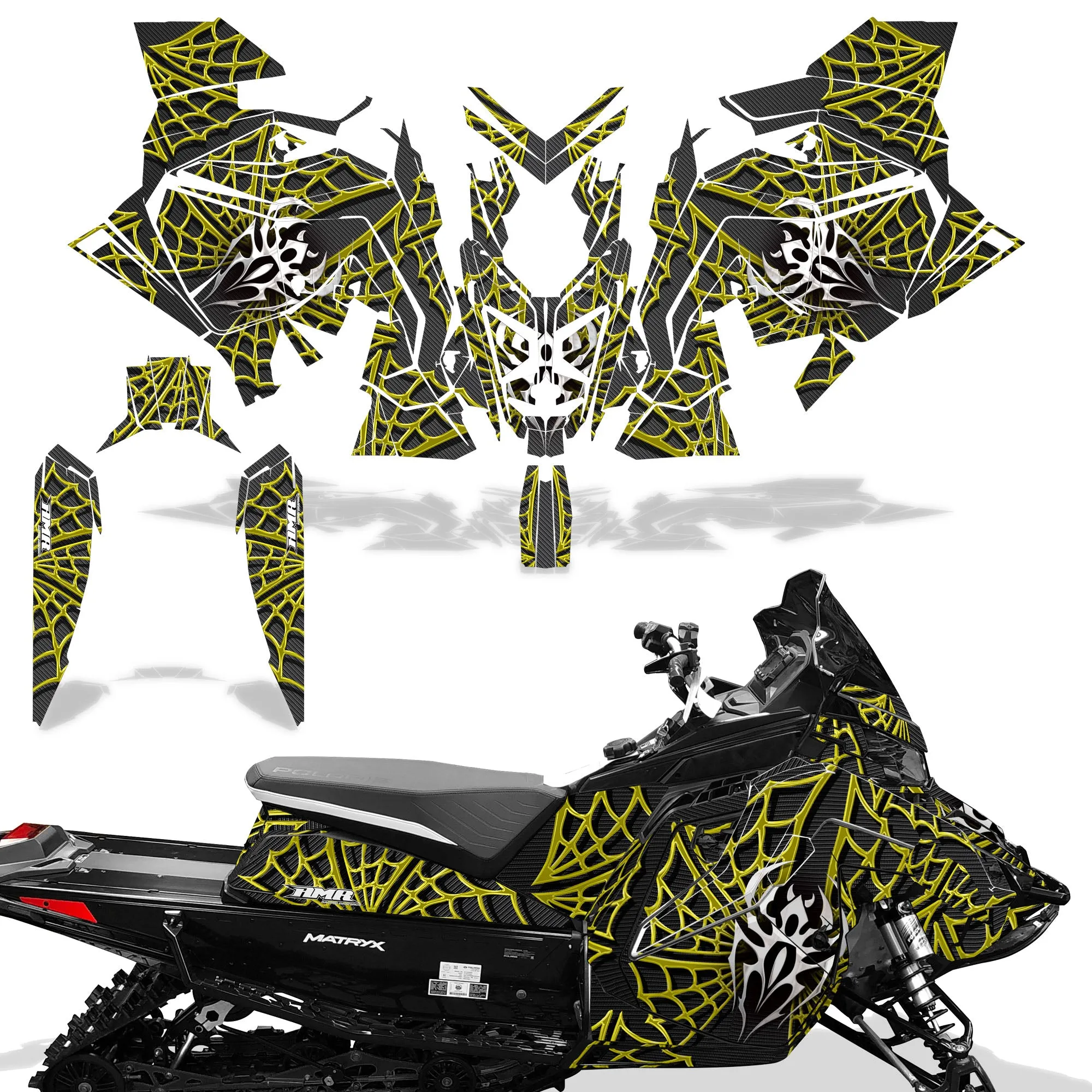 Polaris Matryx / Indy / Assault 2020 Sled Snowmobile Graphics Decal Kit