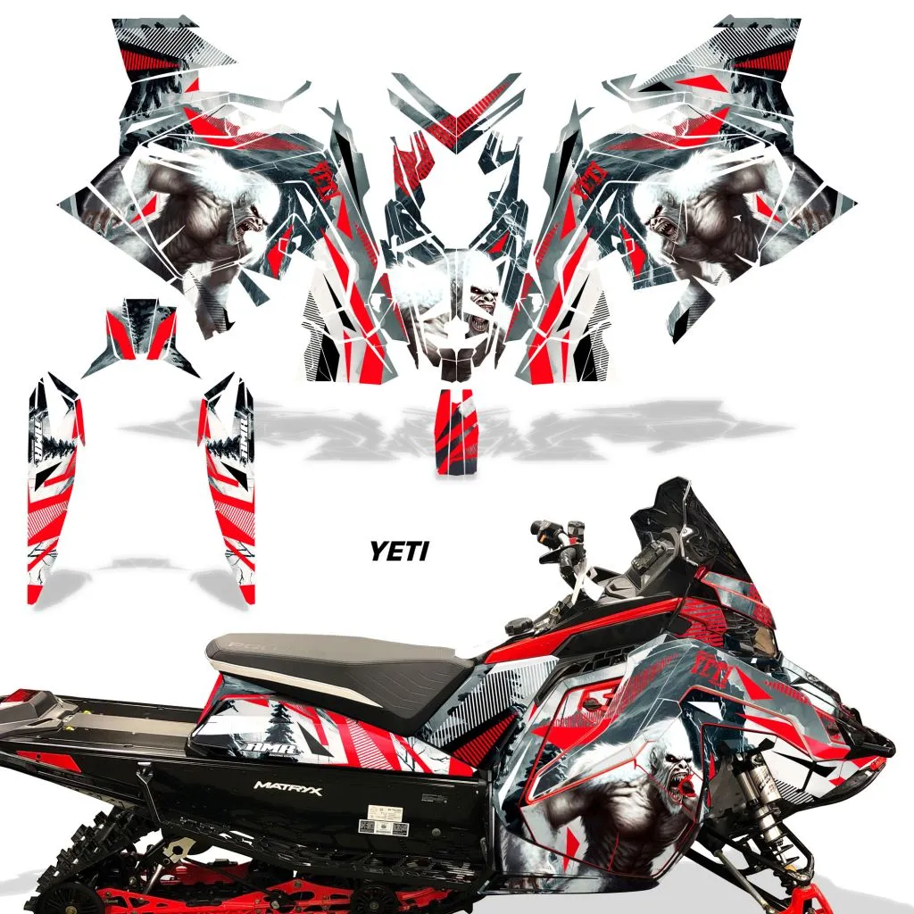 Polaris Matryx / Indy / Assault 2020 Sled Snowmobile Graphics Decal Kit