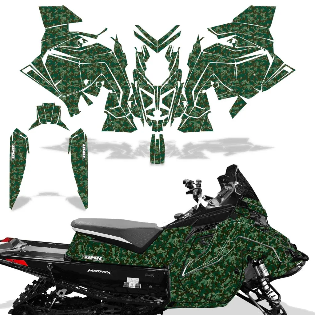 Polaris Matryx / Indy / Assault 2020 Sled Snowmobile Graphics Decal Kit