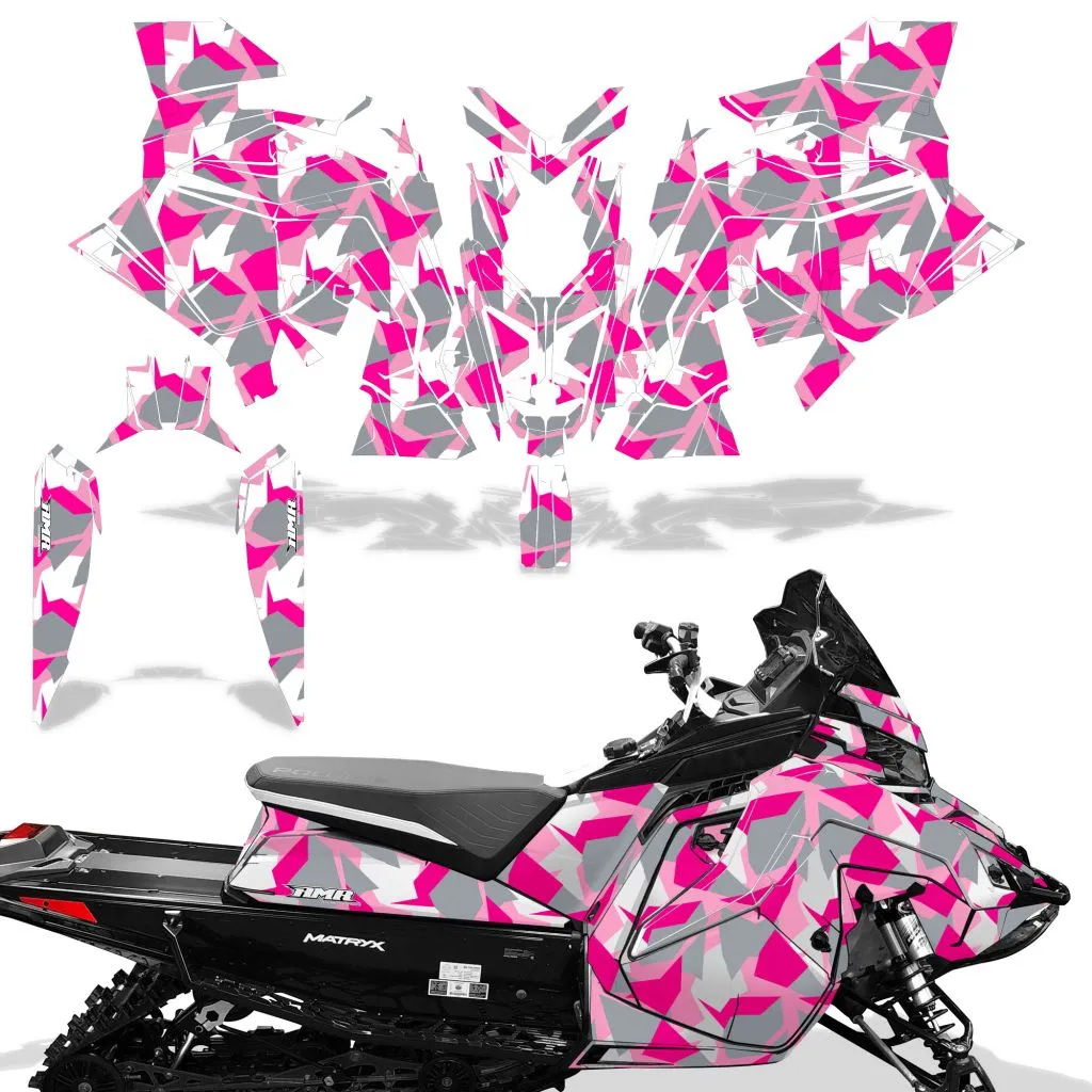 Polaris Matryx / Indy / Assault 2020 Sled Snowmobile Graphics Decal Kit
