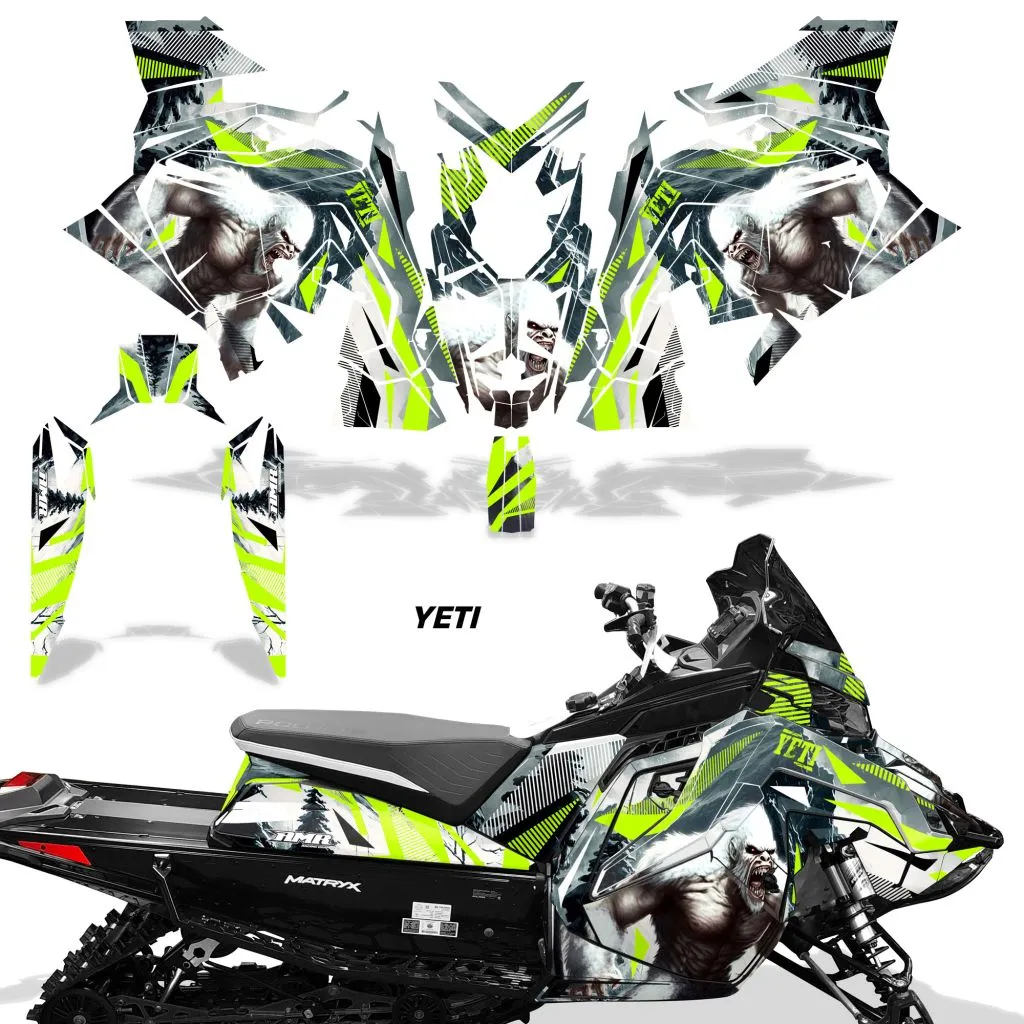 Polaris Matryx / Indy / Assault 2020 Sled Snowmobile Graphics Decal Kit