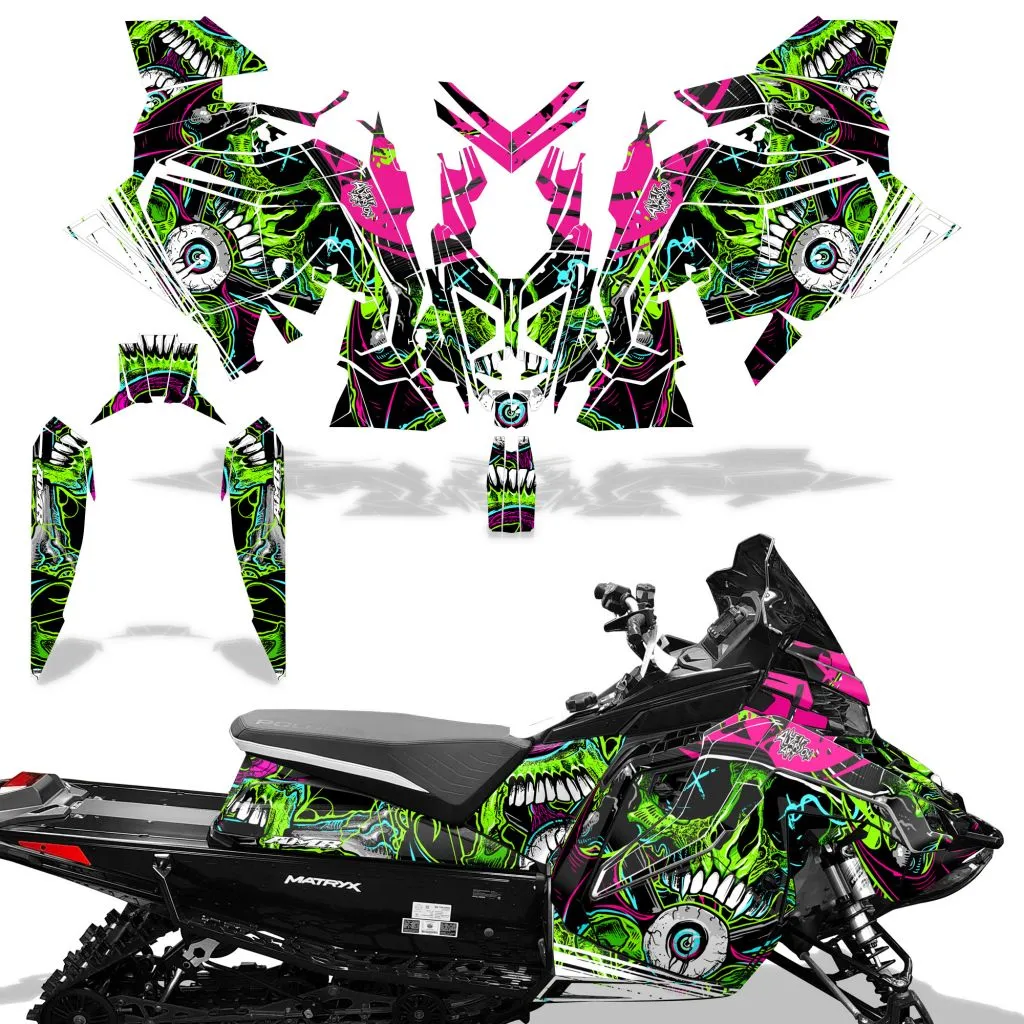 Polaris Matryx / Indy / Assault 2020 Sled Snowmobile Graphics Decal Kit