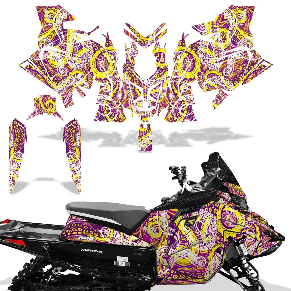 Polaris Matryx / Indy / Assault 2020 Sled Snowmobile Graphics Decal Kit