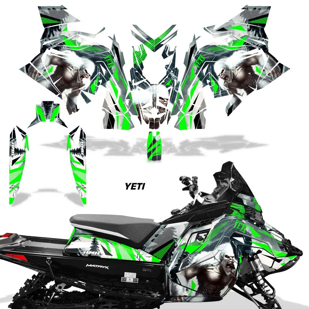 Polaris Matryx / Indy / Assault 2020 Sled Snowmobile Graphics Decal Kit