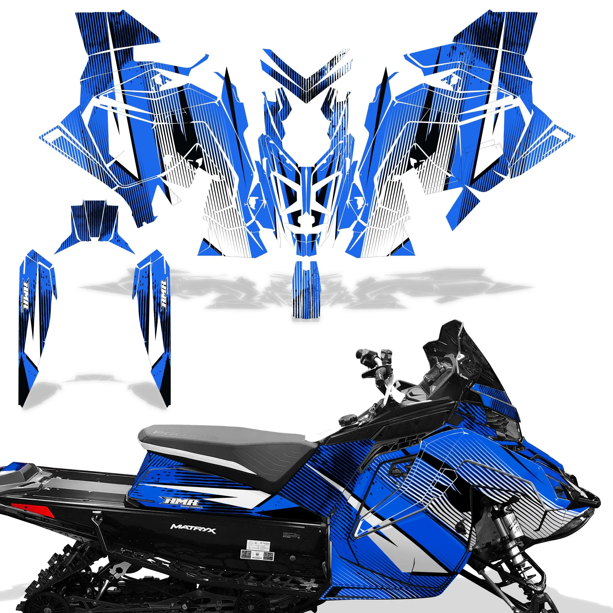 Polaris Matryx / Indy / Assault 2020 Sled Snowmobile Graphics Decal Kit