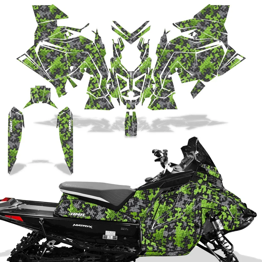 Polaris Matryx / Indy / Assault 2020 Sled Snowmobile Graphics Decal Kit