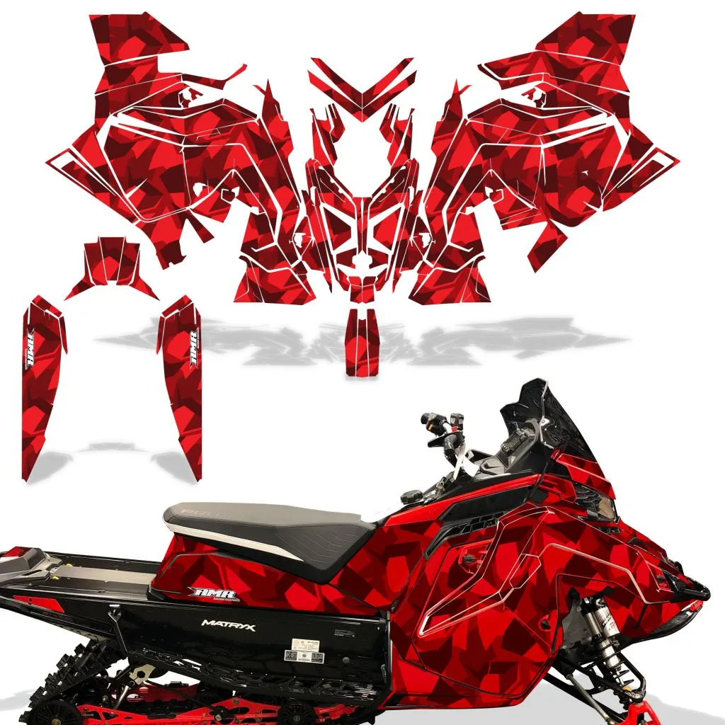 Polaris Matryx / Indy / Assault 2020 Sled Snowmobile Graphics Decal Kit