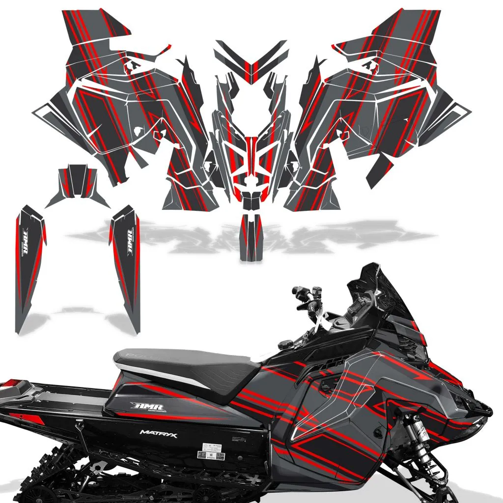 Polaris Matryx / Indy / Assault 2020 Sled Snowmobile Graphics Decal Kit
