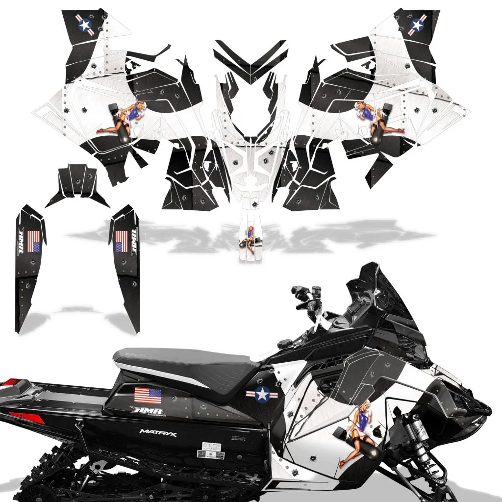 Polaris Matryx / Indy / Assault 2020 Sled Snowmobile Graphics Decal Kit