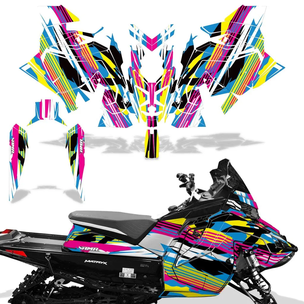 Polaris Matryx / Indy / Assault 2020 Sled Snowmobile Graphics Decal Kit