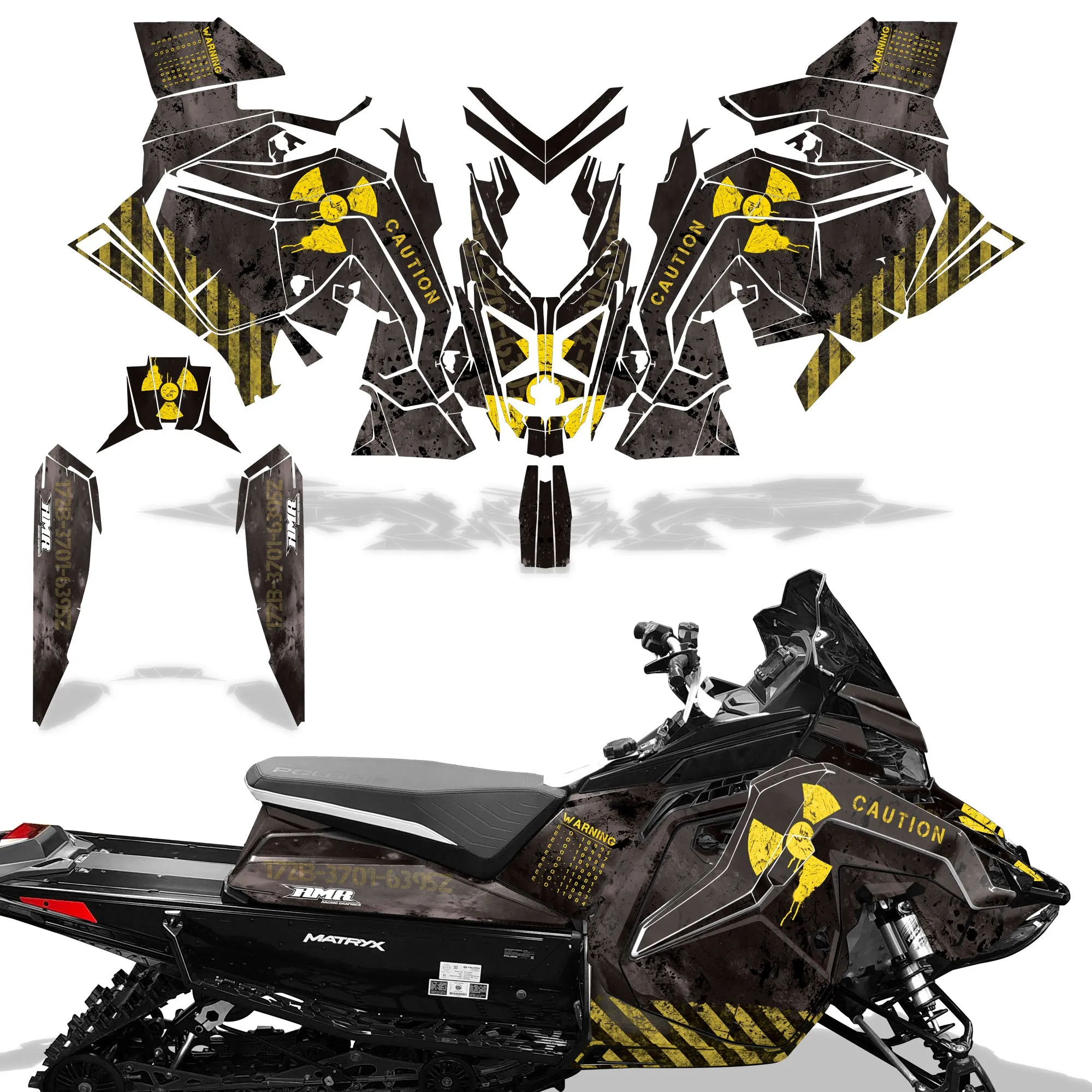 Polaris Matryx / Indy / Assault 2020 Sled Snowmobile Graphics Decal Kit