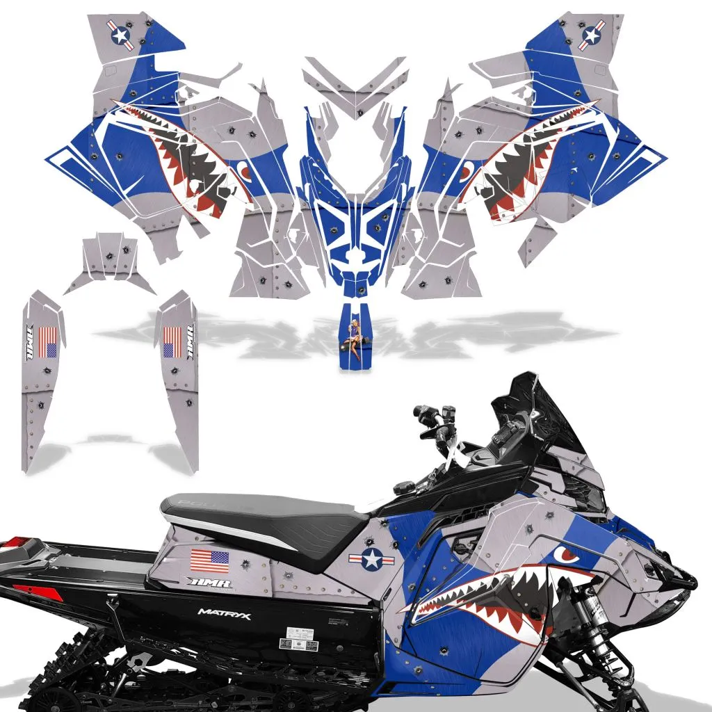 Polaris Matryx / Indy / Assault 2020 Sled Snowmobile Graphics Decal Kit