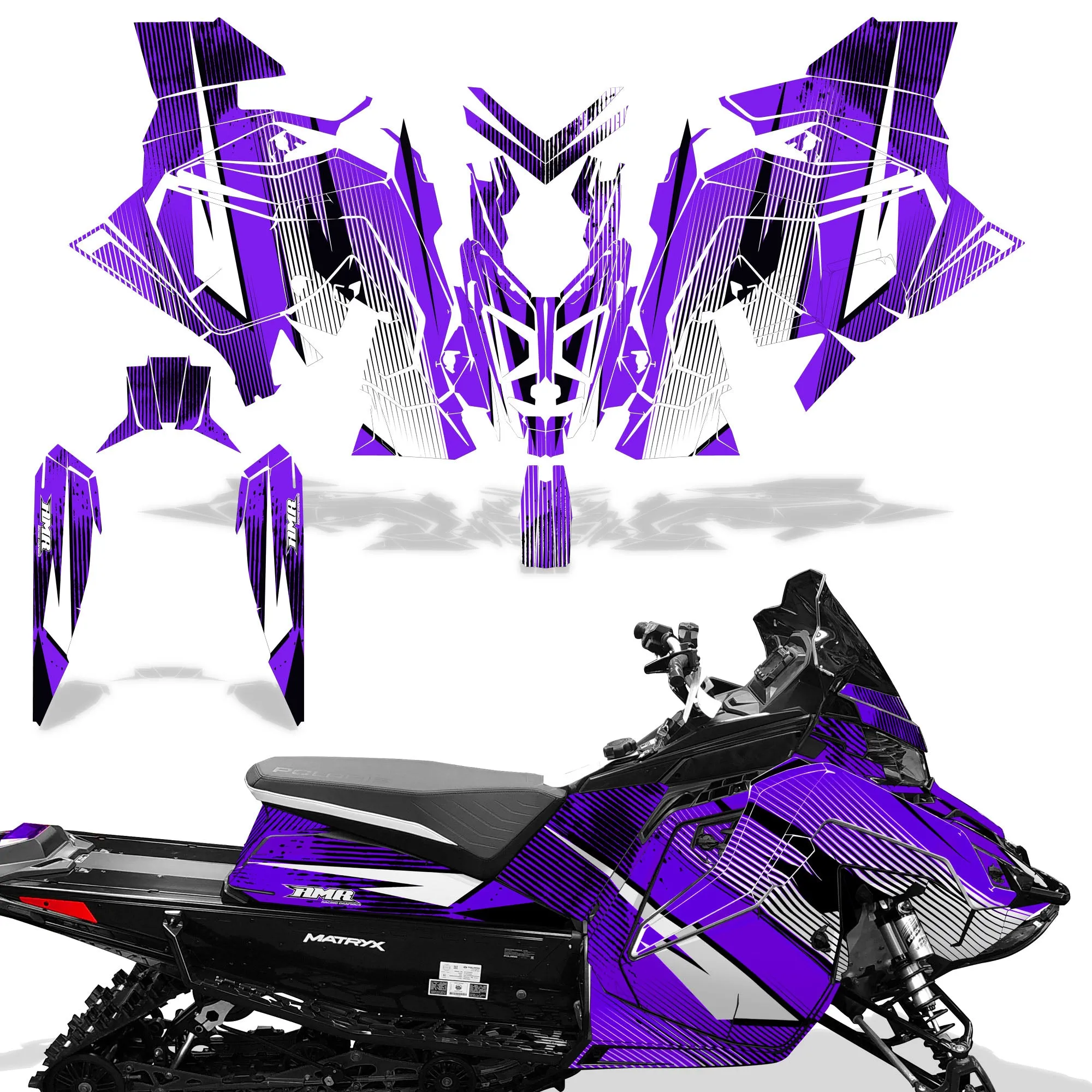 Polaris Matryx / Indy / Assault 2020 Sled Snowmobile Graphics Decal Kit