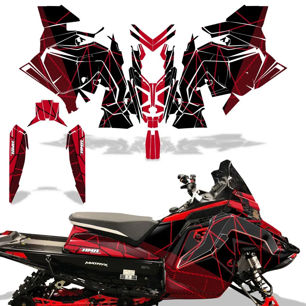 Polaris Matryx / Indy / Assault 2020 Sled Snowmobile Graphics Decal Kit
